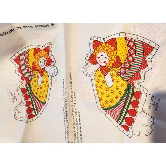 Craft Kit Ornaments Springs Mills, Inc. Pattern 4162  Tree Candy Cane Angel Sant - Picture 4 of 9